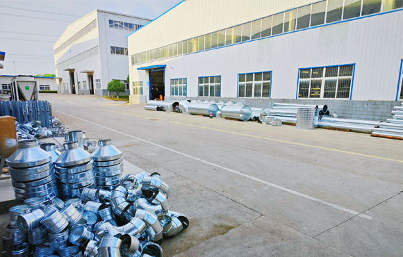 富華精密廢氣處理系統(tǒng)施工進(jìn)場(chǎng)